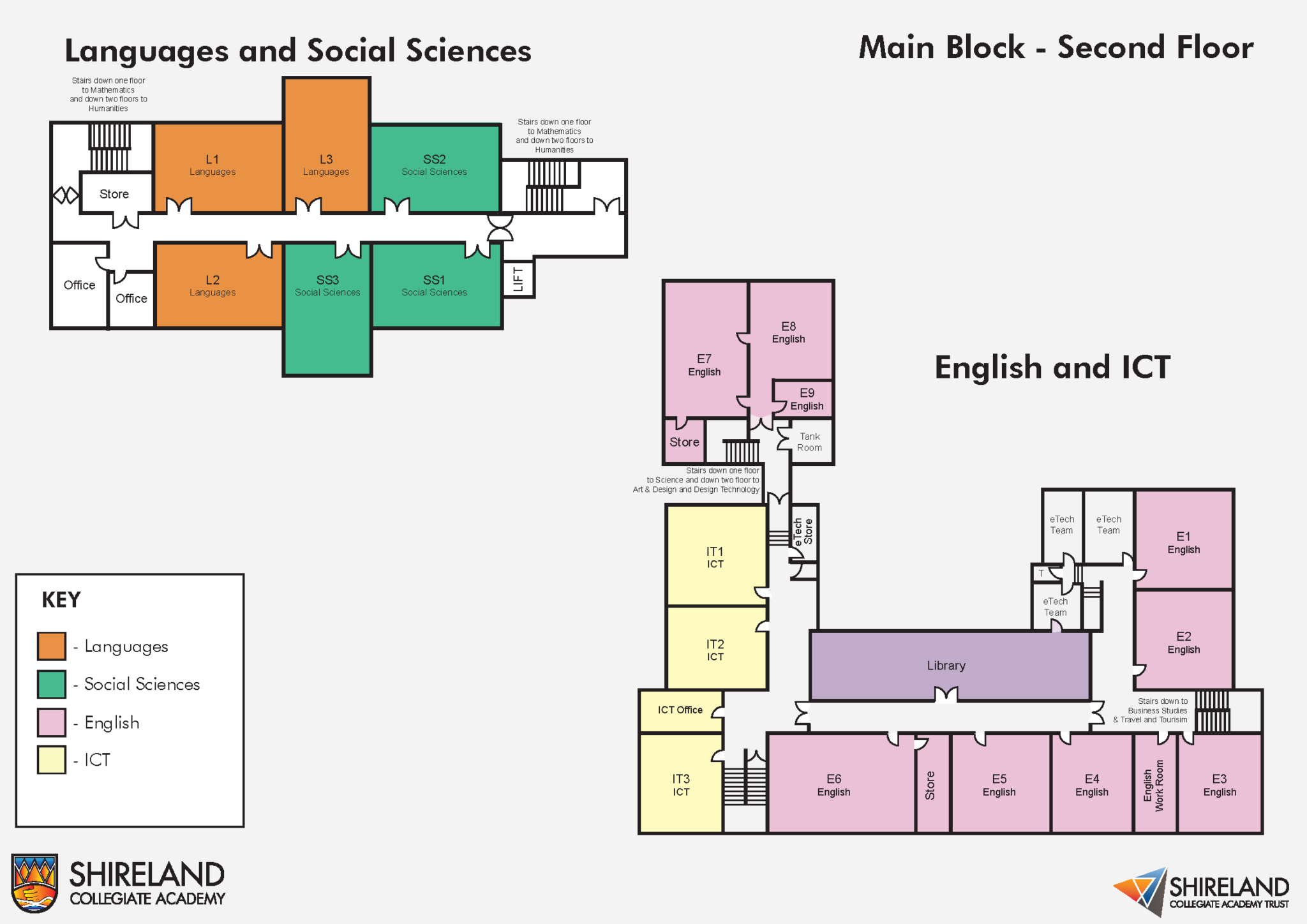 presentation academy map